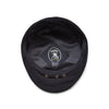 Black Cashmere Flat Cap by CitySport | Inside View | The Cashmere Choice