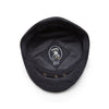Grey Cashmere Flat Cap by CitySport - Inside View - The Cashmere Choice
