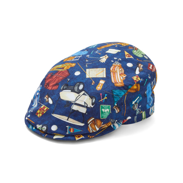 Golf Themed Summer Flat Cap | City Sport