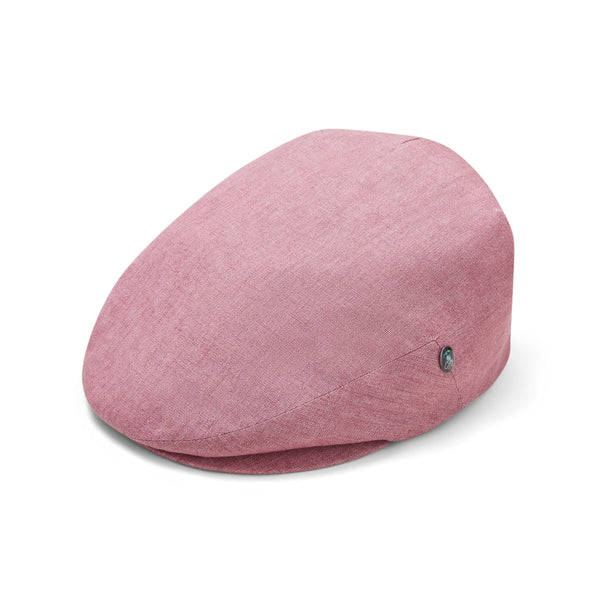 Mens Summer Cap | Linen | Pink | City Sport 