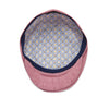 Interior View | Mens Summer Cap | Linen | Pink | City Sport 