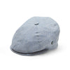 Mens Summer Newsboy Cap | Silk | Blue | City Sport