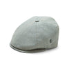 Mens Summer Newsboy Cap | Silk | Green | City Sport