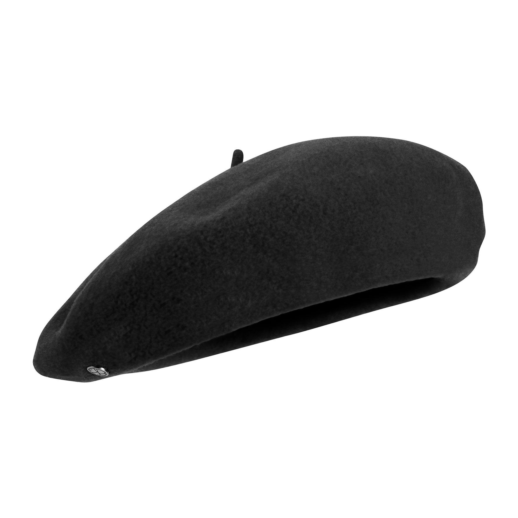 Heritage by Laulhere | Authentic French Beret | Noir | Black Merino Wool Beret | buy now at The Cashmere Choice London