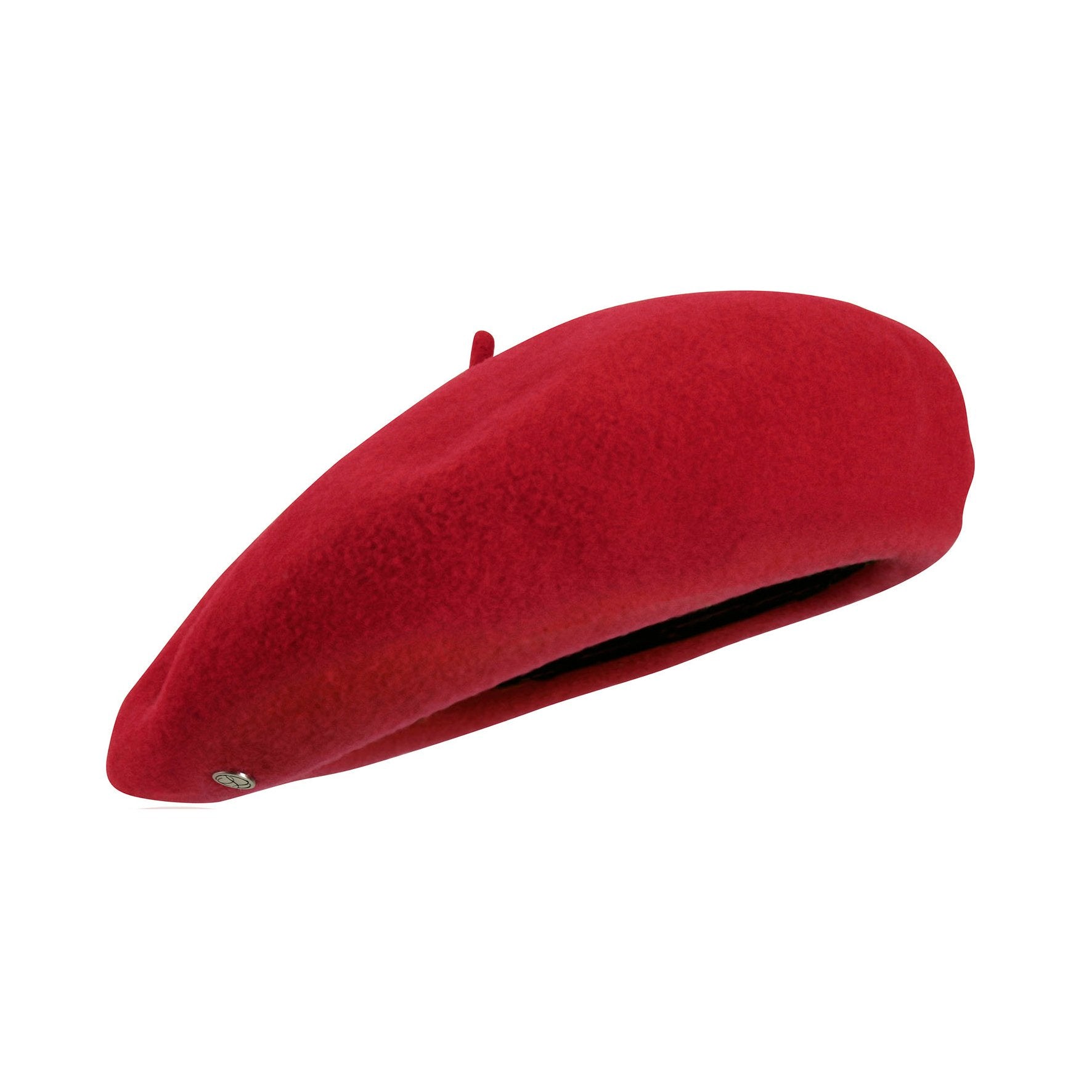 Heritage by Laulhere | Authentic French Beret | Hermes | Red Noir Merino Wool Beret | buy now at The Cashmere Choice London