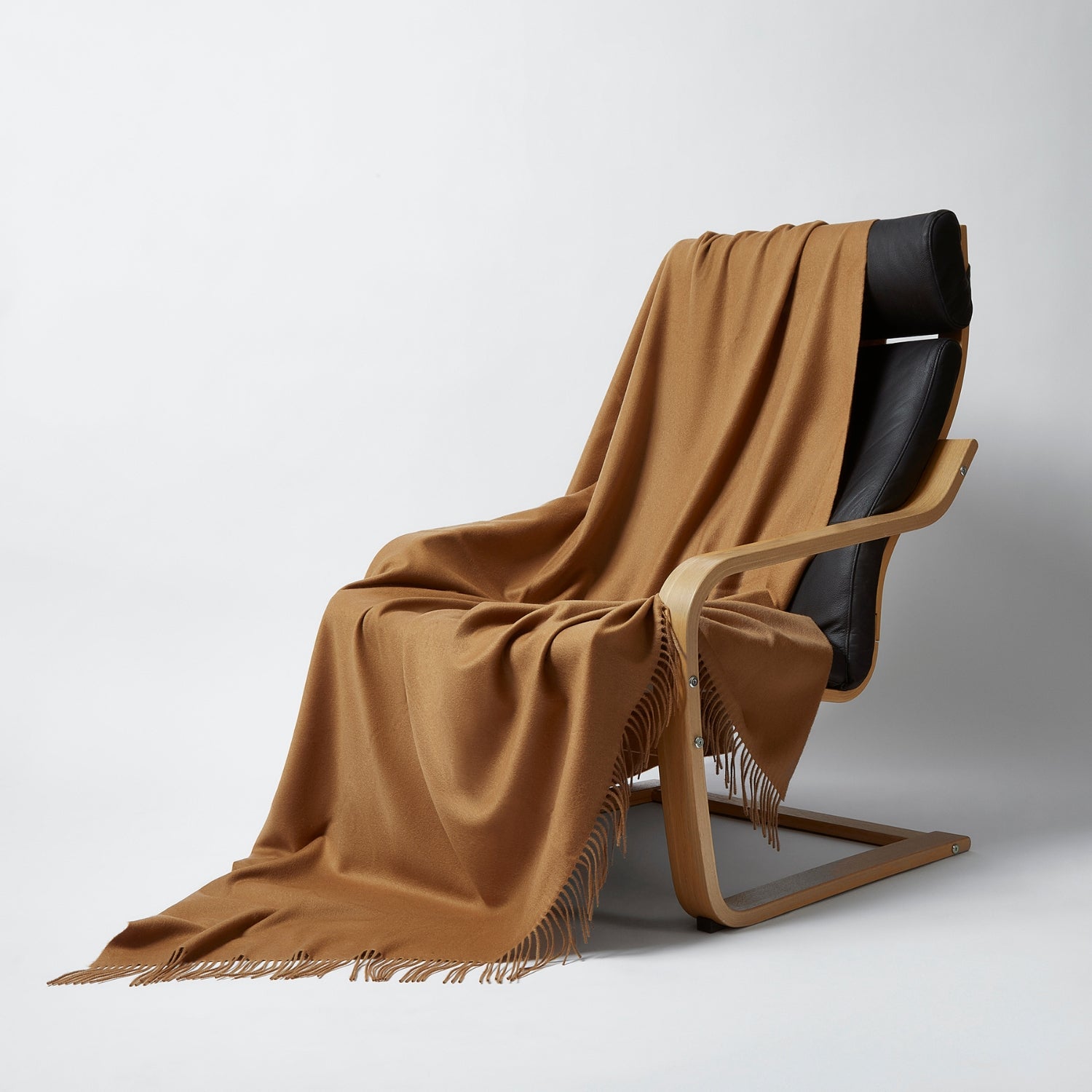 Camel Cashmere Blanket | The Cashmere Choice 