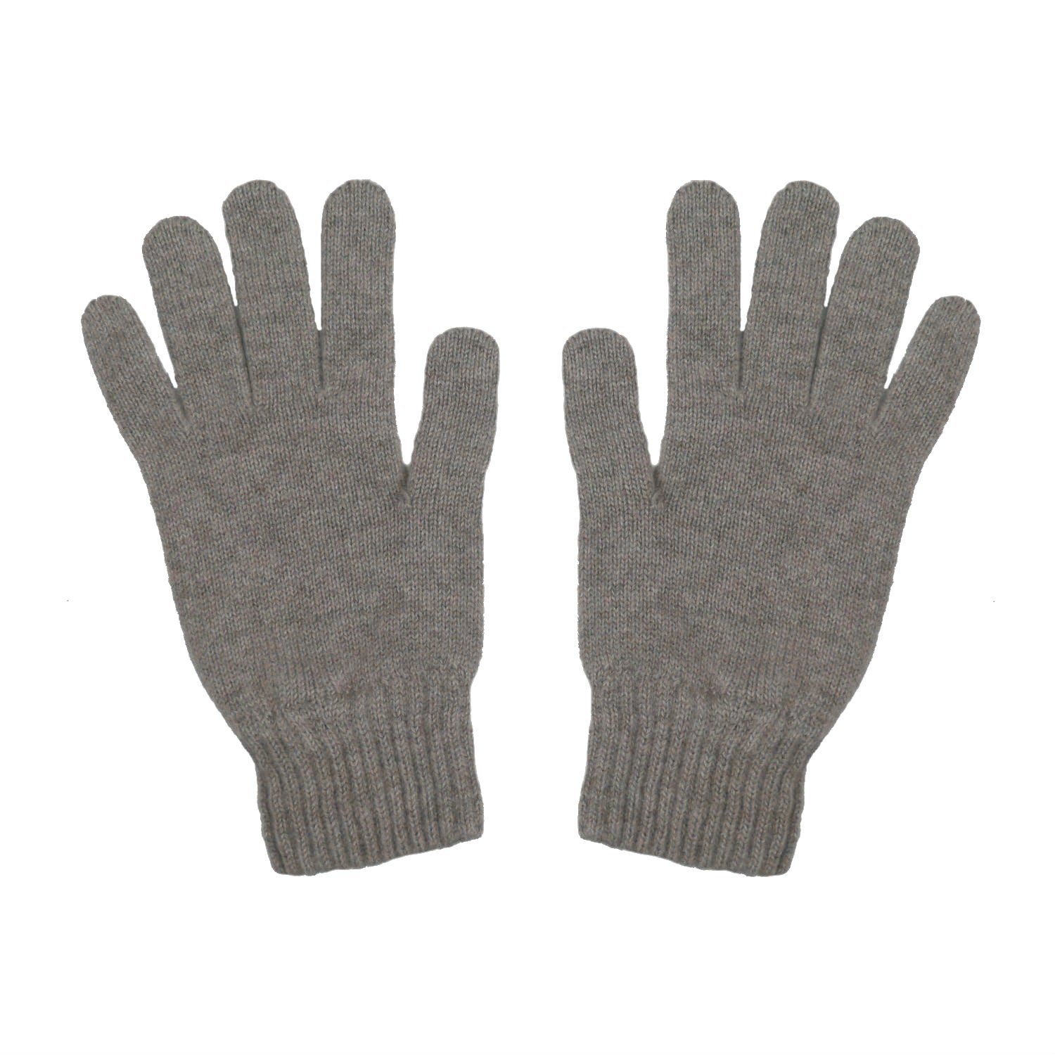 Johnstons Cashmere | Felt Beige Cashmere Gloves | Made in Scotland | shop at The Cashmere Choice | London