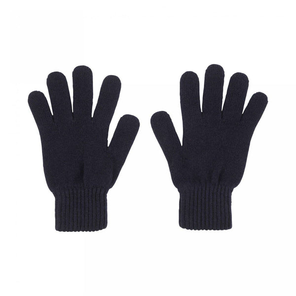 Johnstons Cashmere | Navy Cashmere Gloves | Made in Scotland | shop at The Cashmere Choice | London