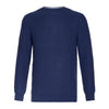 Lona Scott - Mens 4-Ply Cashmere Round Neck - Honeycomb Knit