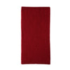 Ribbed wool scarf - Red