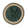 Patterned Berets- Lambswool Berets - Green