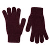 Lambswool Gloves - Mens Wool Gloves UK - grape