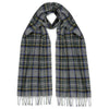 Lomond Cashmere | Glen Isla Grey Stewart | Sottish Tartan Cashmere Scarf | Shop at The Cashmere Choice | London