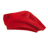 Red | Cashmere Beret | Shop at The Cashmere Choice London