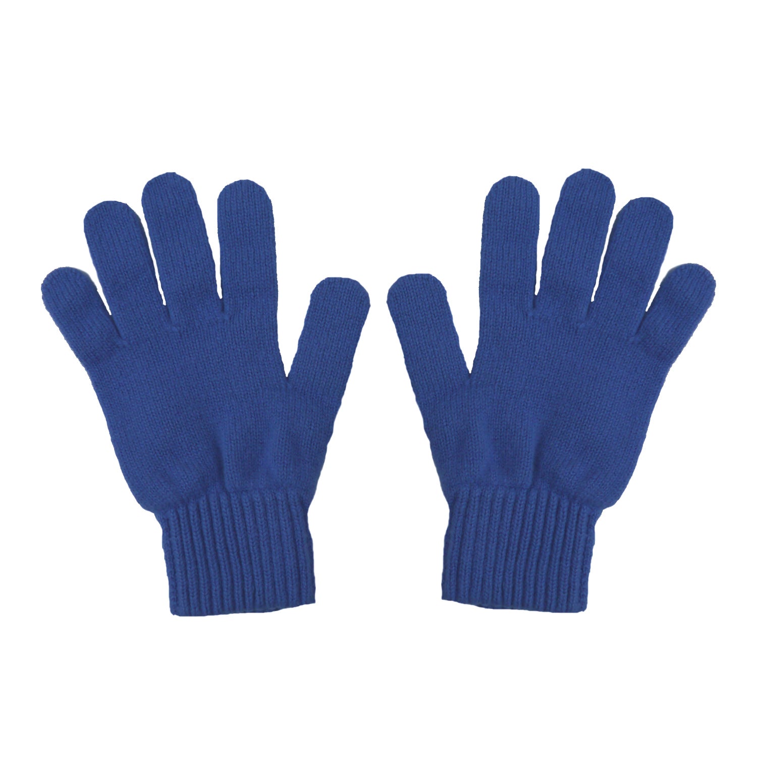 Women Cashmere Gloves - Blue
