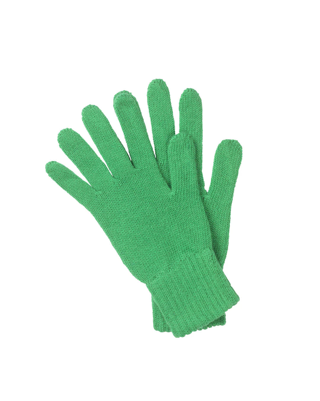 Women Cashmere Gloves - Green