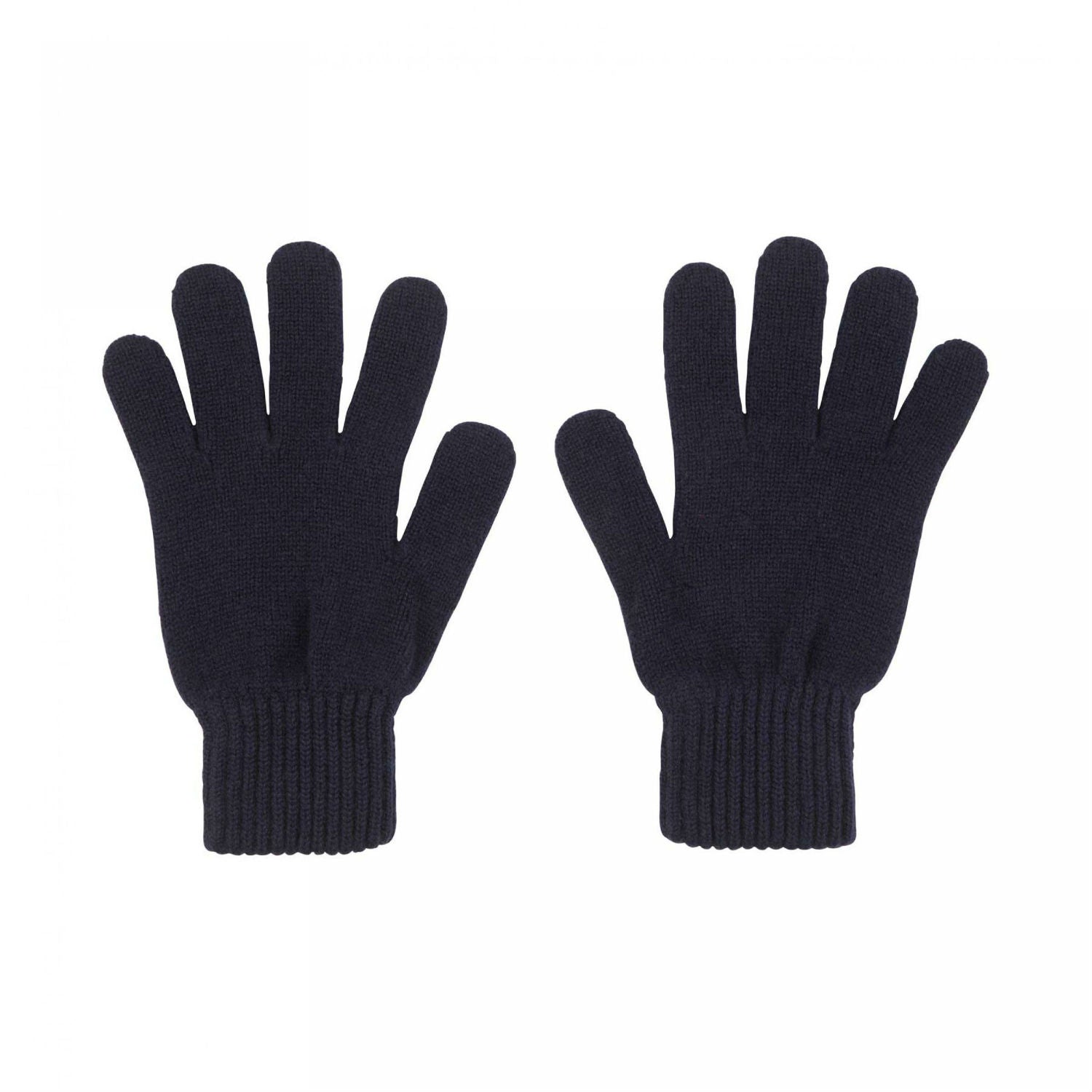 Women Cashmere Gloves - Navy Blue