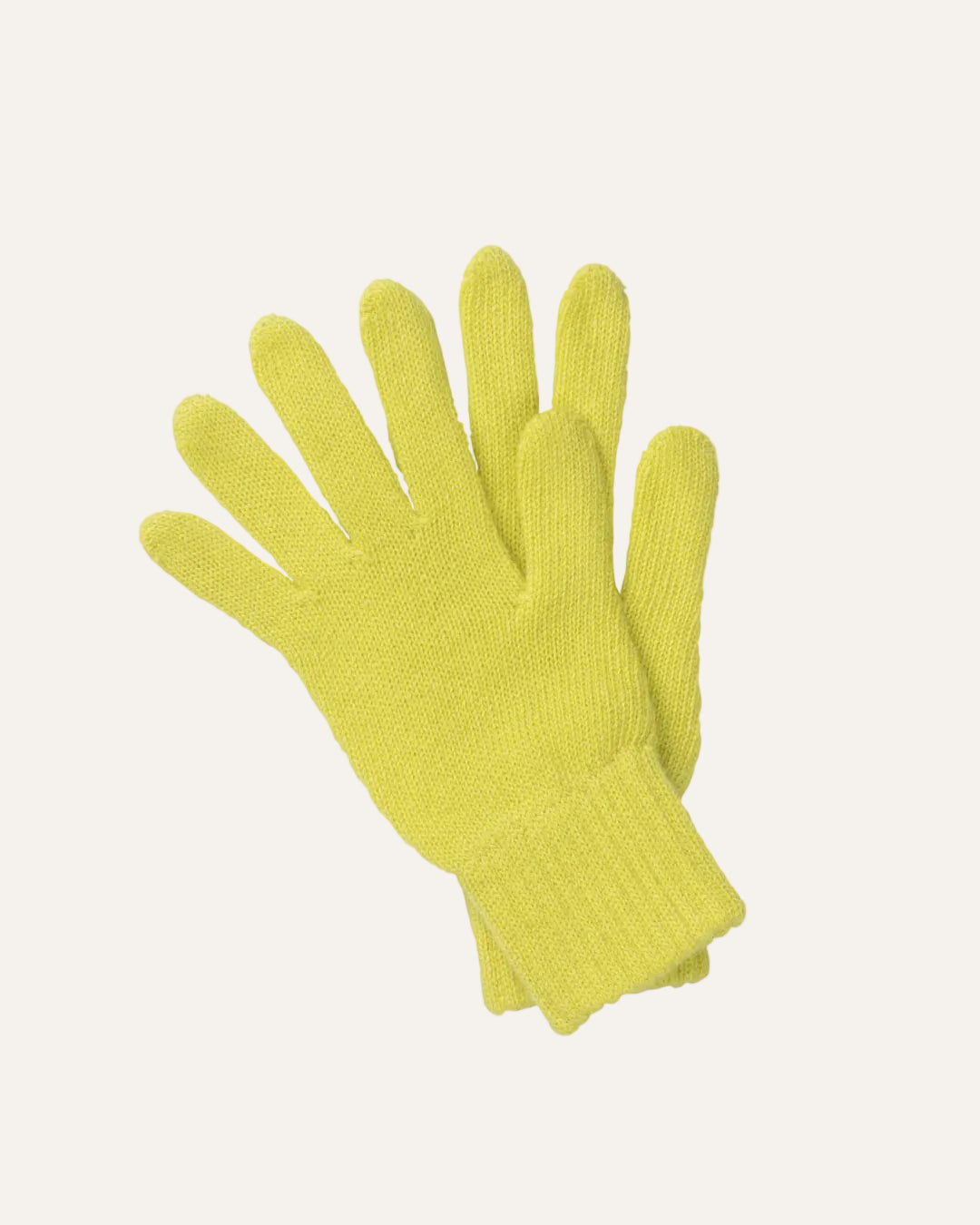 The Cashmere Choice - Women Cashmere Winter Gloves - Yellow
