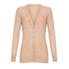 Cable Knit Cashmere Cardigan | Beige