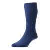 Royal Denim Blue | Mens Cashmere Socks | Made in England | Calf Length Sock | buy now at The Cashmere Choice London