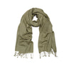 Buy Ladies Army Green Pashmina Stole | Shawl | Wrap from The Cashmere Choice | London