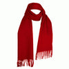 Red Lambswool Scarf | buy at The Cashmere Choice | London