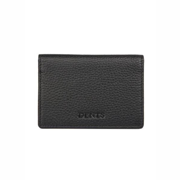 Pebble Grain Leather Card Holder | Dents | The Cashmere Choice