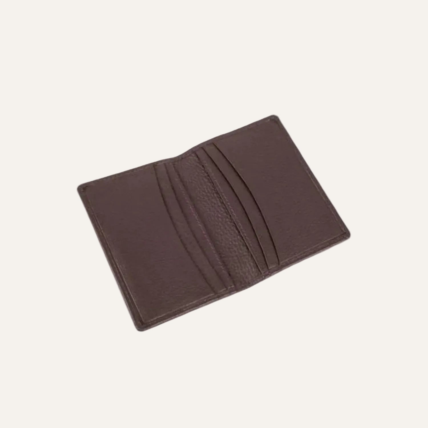 Pebble Grain Leather Card Holder | Dents | The Cashmere Choice