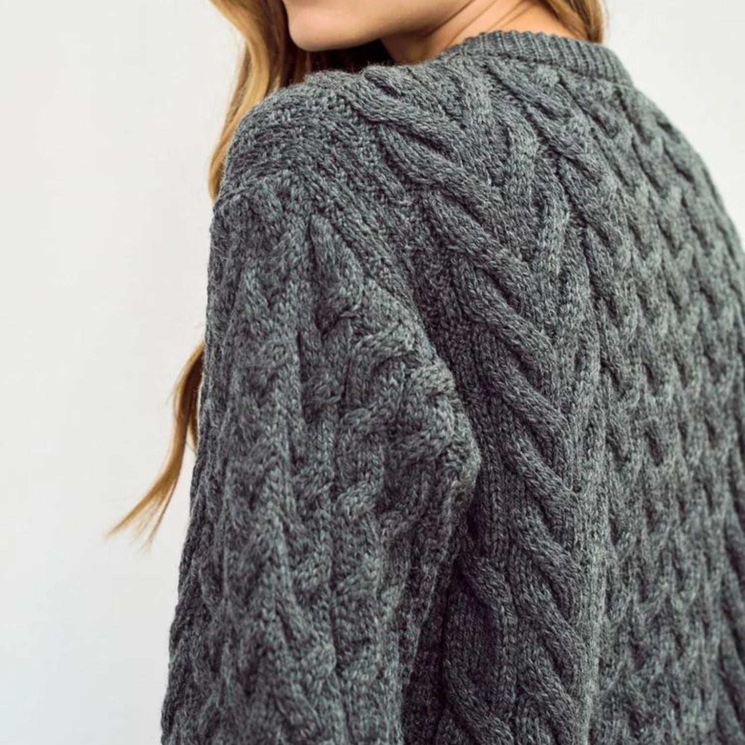 Aran Mills - Supersoft Merino Wool - Women and Mens Aran Sweater