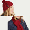 Aran Mills - Merino Wool - Hat and Scarf Set