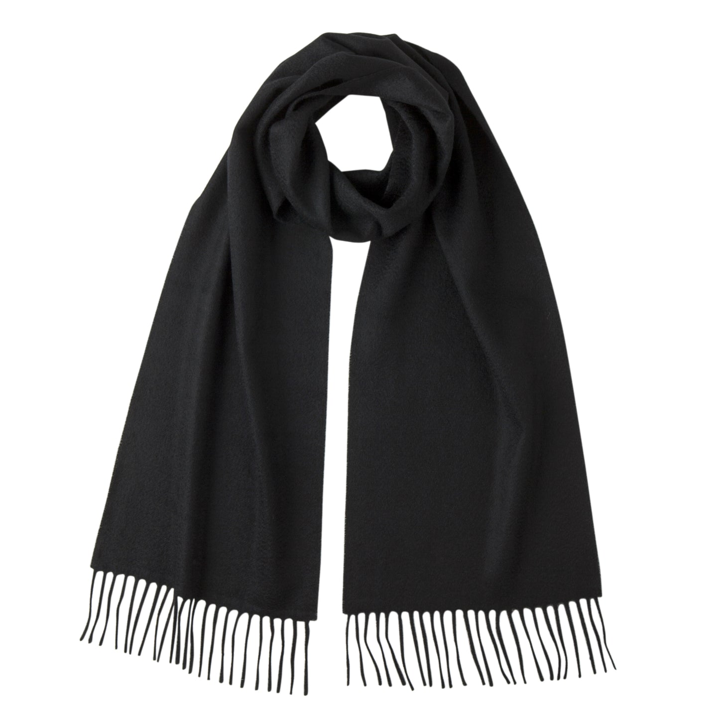 Pure Cashmere scarves - black 