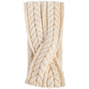 Wool Headband | Aran Stitch | Cream