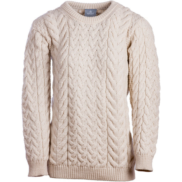 Aran Mills - Supersoft Merino Wool - Women and Mens Aran Sweater