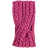 Wool Headband | Aran Stitch | Pink