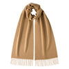 Pure Cashmere Scarves - Camel Beige