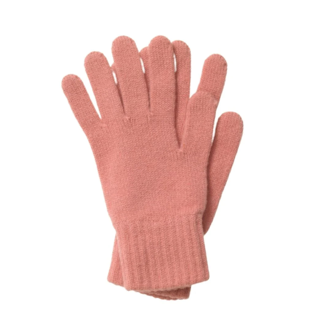 Rose Pink Cashmere Gloves | Winter Gloves for Women | Ladies Ultra Warm Gloves